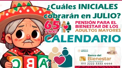 Iniciales que cobrarán su Pensión del Bienestar próximamente. ¿Qué día te corresponde cobrar tu apoyo?