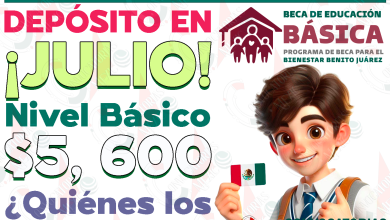 $5,520 pesos para estudiantes del NIVEL BÁSICO en Julio, ¿Quiénes recibirán este apoyo monetario?