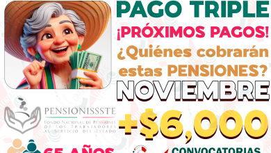 ¿Quiénes recibirán un PAGO TRIPLE de las Pensiones en los meses siguientes y cuándo serán depositados estos apoyos? Entrega de pagos para personas de la Tercera Edad