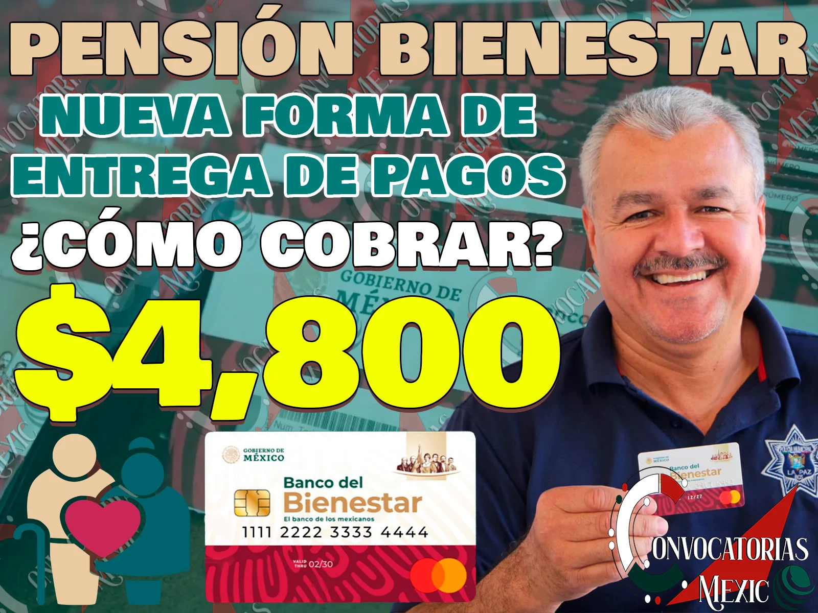 Entrega de Pensiones para el Bienestar. ¿Cómo serán depositadas? ¡Cambio en la FORMA DE PAGO!