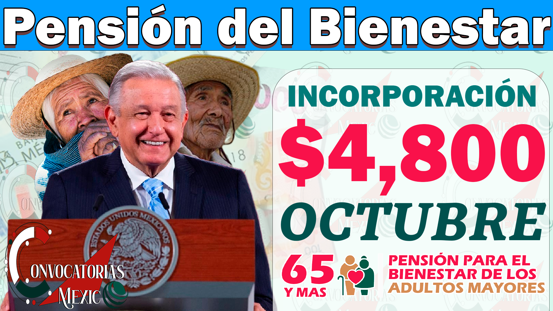 Fecha de REGISTRO para la Pensión del Bienestar. ¿Cuándo podrás registrarte? 11 801