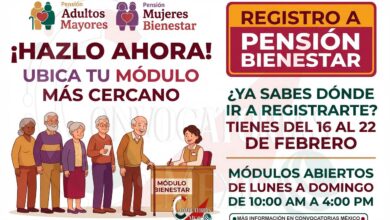 Ubica tu Módulo del Bienestar: registro de la Pensión para Adultos Mayores en febrero de 2026