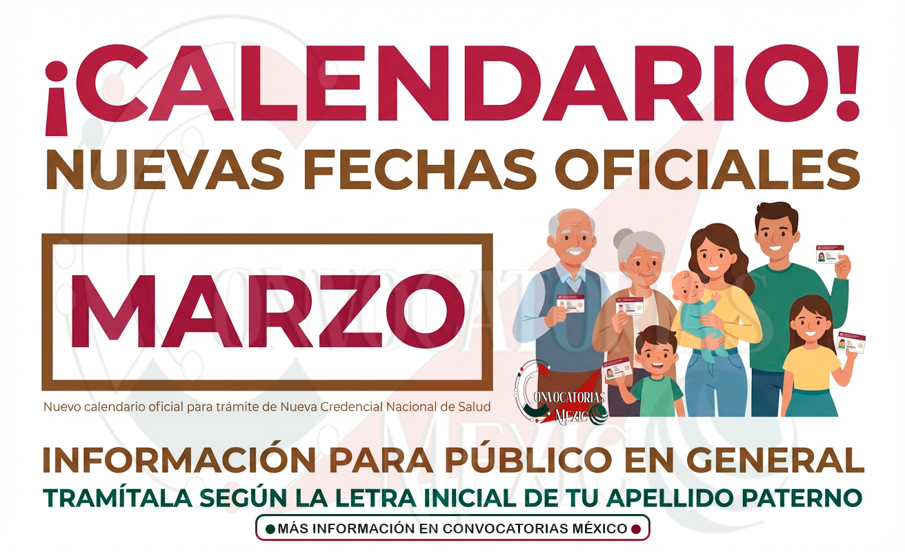 Gobierno de México implementará Credencial Nacional de Salud para garantizar atención médica universal