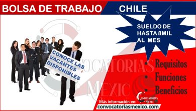 Bolsa de Trabajo 8000 Mensuales