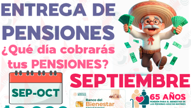 ¿Qué día de SEPTIEMBRE cobrarás tu Pensión del Bienestar? Entrega de apoyos para adultos mayores. ¿Cuándo cobrarás tu apoyo correspondiente a las Iniciales de la A a la F?