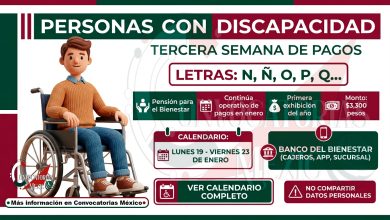 Avanza la dispersión de la Pensión para Personas con Discapacidad en enero