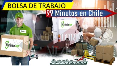 Bolsa de trabajo 99 minutos Chile.