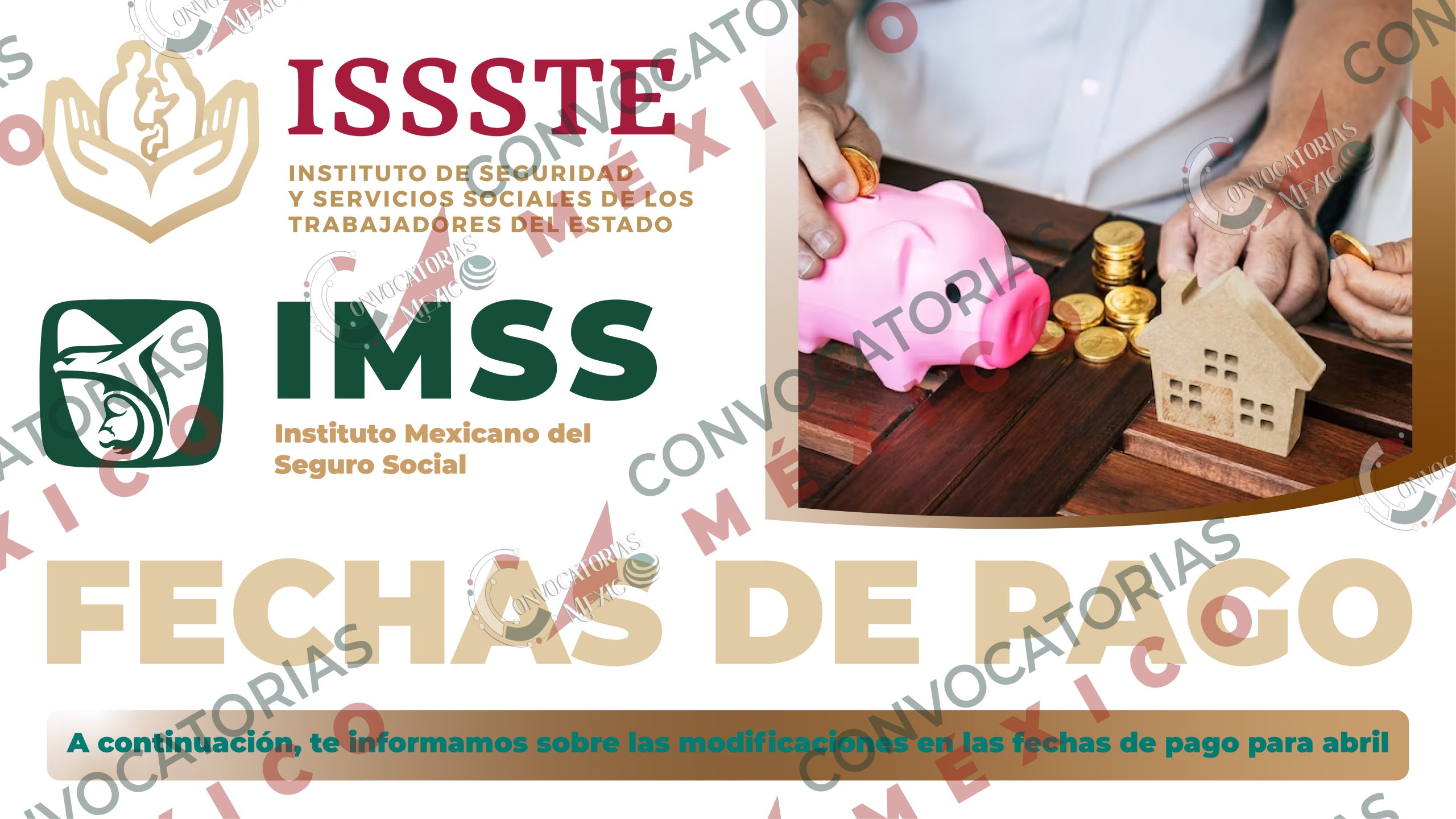 "Actualización de fechas de pago para pensionados IMSS e ISSSTE en abril: ¡Mantente informado y evita contratiempos!" 11 AAAAAAAA scaled