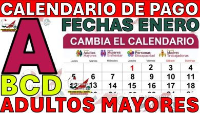 Pensión Bienestar Enero 2025 Adultos Mayores: Calendario de Pagos, Aumento Real y Cambios en Tarjetas