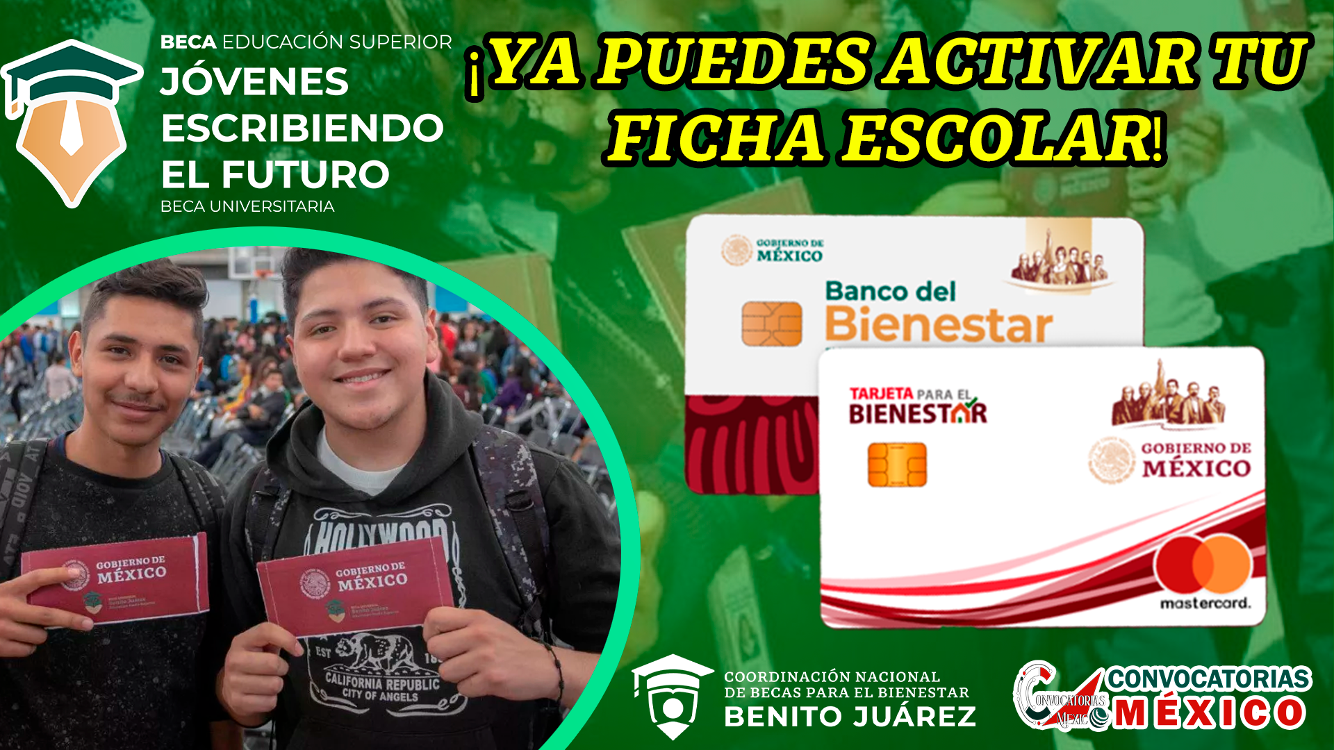 Comienza con tu incorporación a la beca