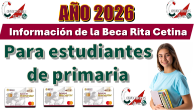 AÑO 2026 | Información de la Beca Rita Cetina para estudiantes de primaria 
