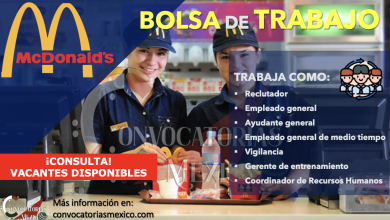 AUMENTA TUS OPORTUNIDADES ¡CONSULTA LA BOLSA DE TRABAJO DE MC'DONALDS!