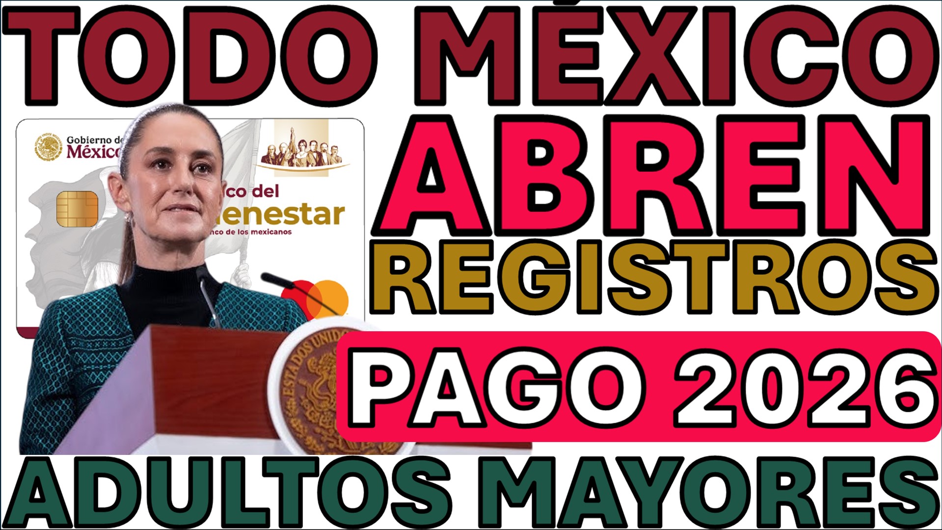 Pensión Bienestar Diciembre 2025: Registros, Entrega de Tarjetas y Aumento 2026