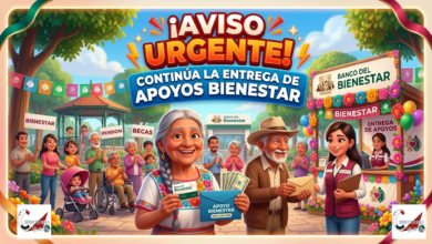 AVISO URGENTE: CONTINÚA LA ENTREGA DE APOYOS BIENESTAR