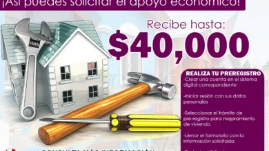 Accede al Programa Mejoramiento de Vivienda ¡Recibe un Apoyo de 40 mil pesos!