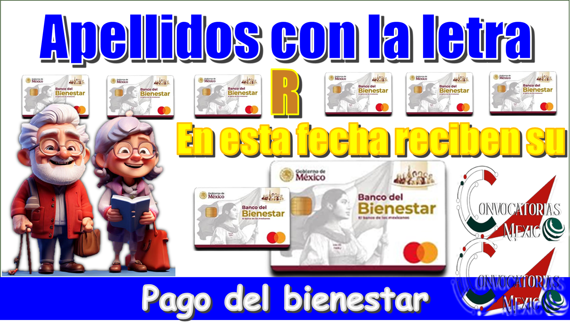 Apellidos con la letra R | En esta fecha reciben sus pago del bienestar