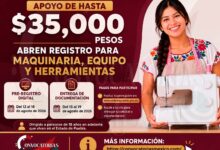 Apoyo de hasta 35 mil pesos: abren registro para maquinaria, equipo y herramientas