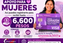 Apoyo para Mujeres: Así puedes registrarte para recibir hasta 6,600 pesos; conoce requisitos y sedes de atención