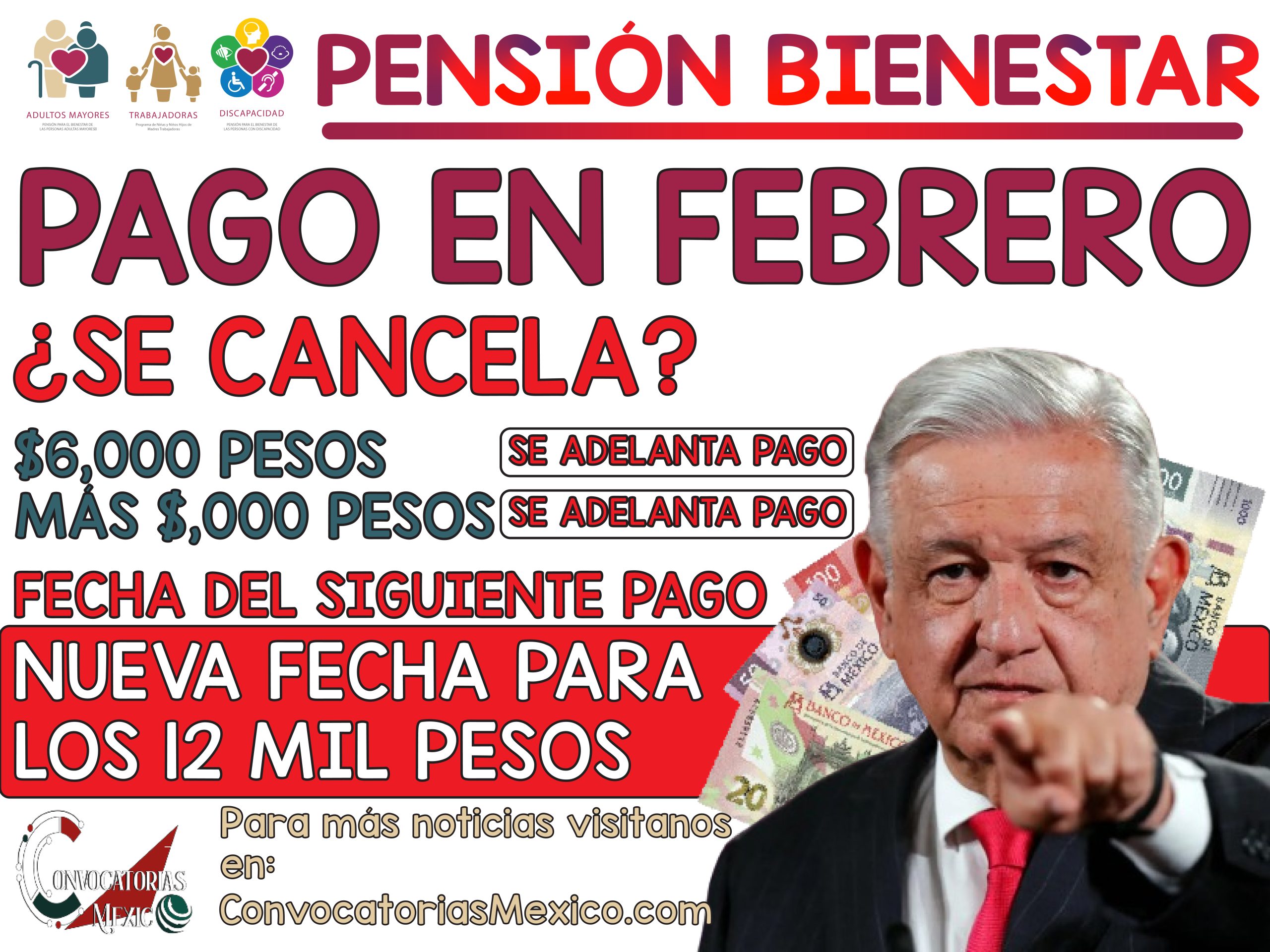 ¿Por Qué No Hay Pago en Febrero? Calendario de Pagos de la Pensión Bienestar 2024