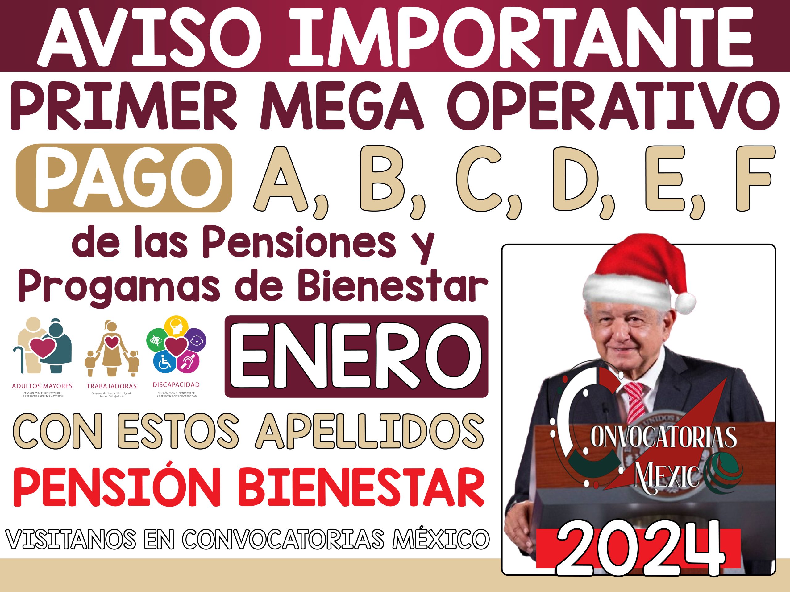¡Así comienzan los pagos! Primera Semana de pagos para los beneficios de la Pensión Bienestar 2024