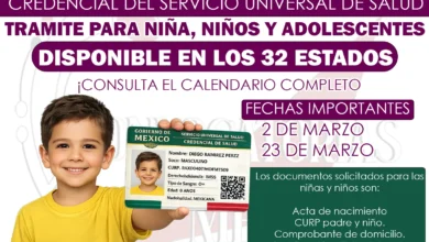 Así puedes realizar el registro para la Credencial Nacional de Salud ¡Si tienes niñas y niños o adolescentes!