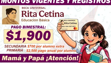 Atención alumnos beneficiarios de la Beca Rita Cetina ¡Montos individuales para Primara y Secundaria!
