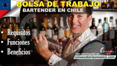 Bolsa de trabajo Bartender Chile