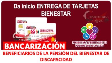 Da inicio el OPERATIVO DE BANCARIZACIÓN para beneficiarios de la Pensión del Bienestar de discapacidad.