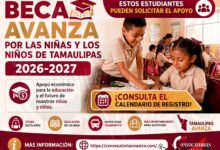 Beca Avanza por las Niñas y los Niños de Tamaulipas 2026-2027: Estos Estudiantes Pueden Solicitar el Apoyo ¡Consulta el Calendario de Registro!