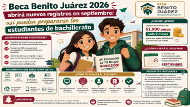 Beca Benito Juárez 2026 abrirá nuevos registros en septiembre: así pueden prepararse los estudiantes de bachillerato