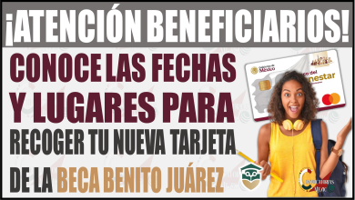 Beca Benito Juárez: fechas y lugares para recoger tu nueva tarjeta