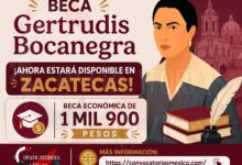 Beca Gertrudis Bocanegra ¡Ahora estará disponible en Zacatecas: Becas económica de 1 mil 900 pesos