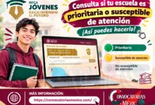 Beca Jóvenes Escribiendo el Futuro: Consulta si tu escuela es prioritaria o susceptible de atención ¡Asi puedes hacerlo!