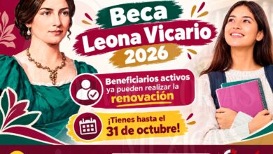 Beca Leona Vicario 2026: beneficiarios activos ya pueden realizar la renovación ¡Tienes hasta el 31 de octubre!