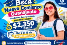 Beca Nuevo Comienzo Guanajuato: estudiantes de preparatoria pueden recibir 2,350 pesos 12 Beca Nuevo Comienzo Guanajuato: estudiantes de preparatoria pueden recibir 2,350 pesos