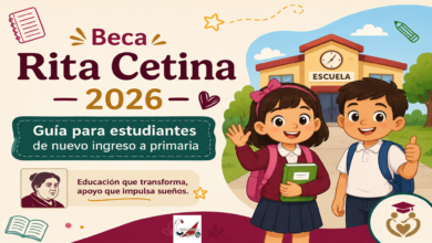 Beca Rita Cetina 2026: Guía para estudiantes de nuevo ingreso a primaria