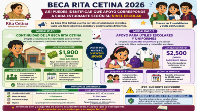 Beca Rita Cetina 2026: así puedes identificar qué apoyo corresponde a cada estudiante según su nivel escolar