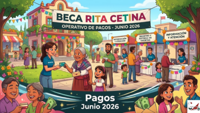 Beca Rita Cetina: Operativo de Pagos - Junio 2026