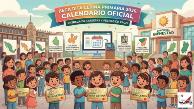 Beca Rita Cetina Primaria 2026: Calendario Oficial de Entrega de Tarjetas y Fechas de Pago en cada Estado 
