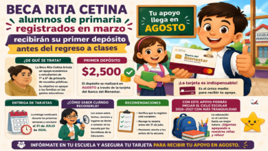 Beca Rita Cetina: alumnos de primaria registrados en marzo recibirán su primer depósito antes del regreso a clases