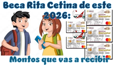 Beca Rita Cetina de este 2026: Montos que vas a recibir