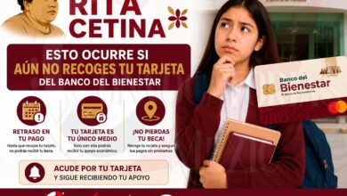 Beca Rita Cetina: esto ocurre si aún no recoges tu tarjeta del Banco del Bienestar