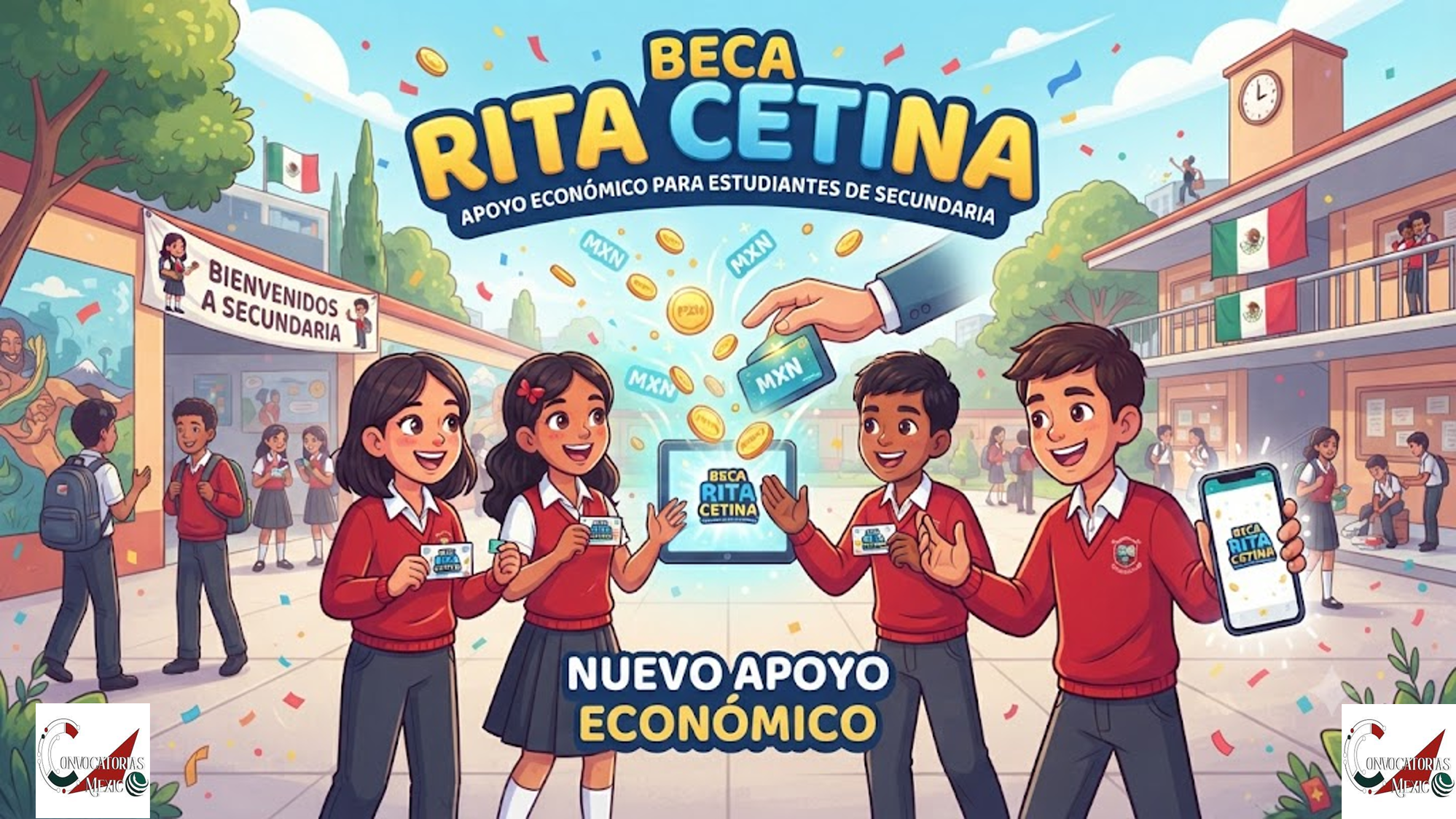 Beca Rita Cetina: estudiantes que ingresan a secundaria recibirán un nuevo tipo de apoyo económico