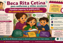 Beca Rita Cetina para uniformes y útiles escolares: familias esperan la publicación del calendario oficial de depósitos