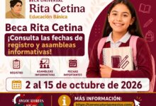 Beca Rita Cetina ¡Consulta las fechas de registro y asambleas informativas!