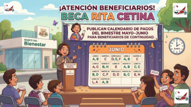 Beca Rita Cetina: Publican calendario de pagos del bimestre mayo-junio para beneficiarios de continuidad