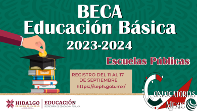 Solicita la Beca para Educación Básica SEP Hidalgo para Escuelas Publicas.