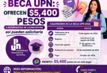 Beca UPN: Ofrecen $5,400 pesos a estudiantes de licenciatura; así pueden solicitarla