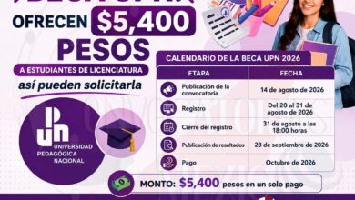 Beca UPN: Ofrecen $5,400 pesos a estudiantes de licenciatura; así pueden solicitarla