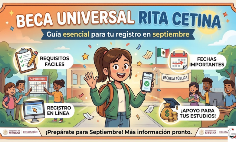 Beca Universal Rita Cetina: Guía esencial para tu registro en septiembre